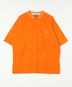 「CITEN」 半袖ポロシャツ L オレンジ メンズ