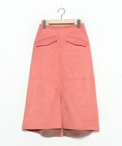 「EMMEL REFINES」 ロングスカート X-SMALL ピンク レディース