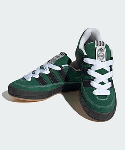 「adidas」 ローカットスニーカー 28.0cm グリーン メンズ