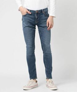 「Nudie Jeans」 加工スキニーデニムパンツ 30inch インディゴブルー メンズ