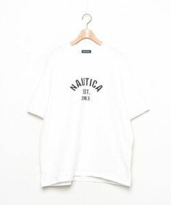 「NAUTICA」 半袖Tシャツ X-LARGE ホワイト メンズ