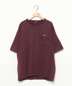 「UNDERCOVER」 半袖Tシャツ 2 ボルドー メンズ