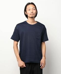 「BANANA REPUBLIC FACTORY STORE」 半袖Tシャツ L ネイビー メンズ