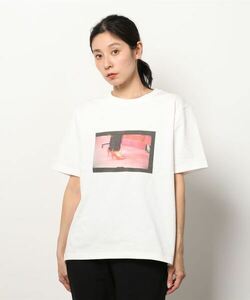 「B:MING by BEAMS」 半袖Tシャツ「saeka shimadaコラボ」 - ホワイト レディース