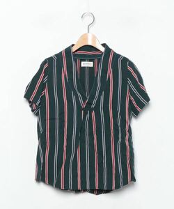 「BEAMS BOY」 半袖ブラウス ONE SIZE グリーン レディース