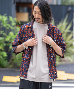 「URBAN RESEARCH Sonny Label」 半袖シャツ MEDIUM オレンジ メンズ