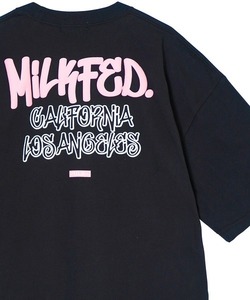 「MILKFED.」 半袖Tシャツ ONE SIZE ブラック レディース