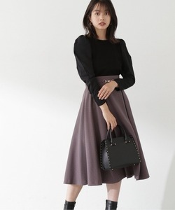 「PROPORTION BODY DRESSING」 フレアスカート SMALL ブラウン レディース