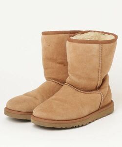 「UGG」 ムートンブーツ W5 ベージュ レディース