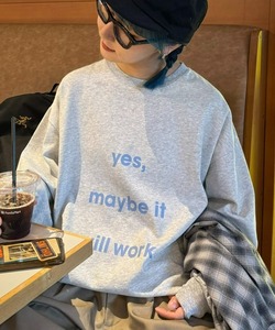 「CIAOPANIC TYPY」 長袖Tシャツ LARGE グレー メンズ