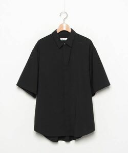 「tk.TAKEO KIKUCHI」 半袖シャツ 03 ブラック メンズ