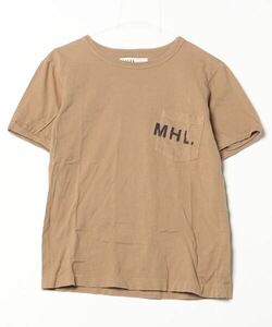 「MHL.」 半袖Tシャツ S ブラウン レディース