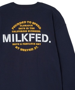 「MILKFED.」 長袖カットソー ONE SIZE ネイビー レディース