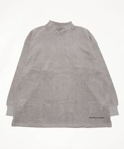 「The DUFFER of ST.GEORGE」 長袖Tシャツ MEDIUM グレー メンズ