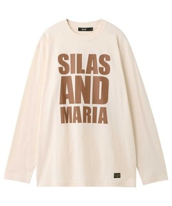 「SILAS」 長袖Tシャツ LARGE オフホワイト メンズ