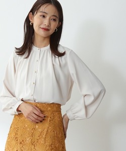 「N.（N. Natural Beauty Basic）」 長袖ブラウス MEDIUM オフホワイト レディース