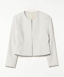 「B:MING by BEAMS」 ノーカラージャケット SMALL ライトグレー レディース