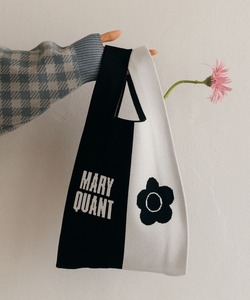 「PUBLUX」 「MARY QUANT」ハンドバッグ フリ- ブラック レディース