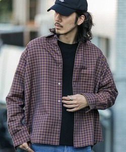 「URBAN RESEARCH Sonny Label」 長袖シャツ MEDIUM パープル メンズ