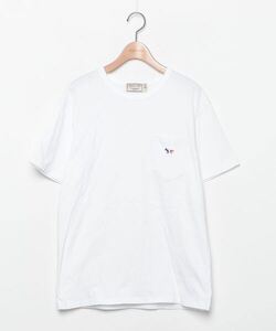 「Maison Kitsune」 半袖Tシャツ S ホワイト メンズ