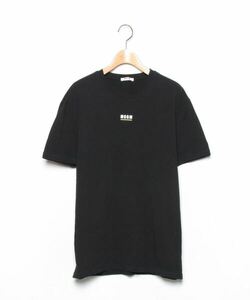 「MSGM」 半袖Tシャツ X-LARGE ブラック メンズ