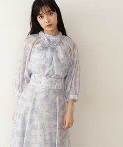 「JILL by JILL STUART」 7分袖ブラウス FREE ブルー レディース