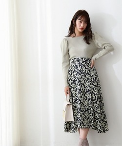 「PROPORTION BODY DRESSING」 フレアスカート MEDIUM ネイビー レディース