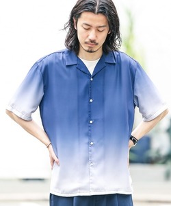 「URBAN RESEARCH Sonny Label」 半袖シャツ LARGE ネイビー メンズ