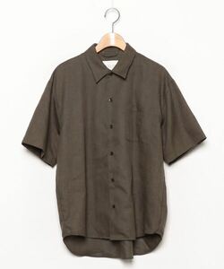 「PUBLIC TOKYO」 半袖シャツ 1 グリーン メンズ