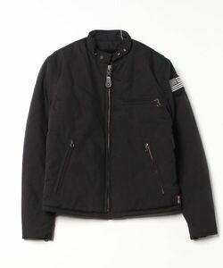 「schott」 ジップアップブルゾン SMALL ブラック メンズ