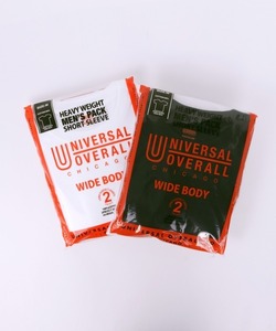 「UNIVERSAL OVERALL」 半袖Tシャツ X-LARGE ホワイト メンズ