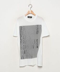 「DSQUARED2」 半袖Tシャツ M ホワイト メンズ