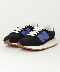 「New Balance」 ローカットスニーカー 22.5cm ブラック レディース