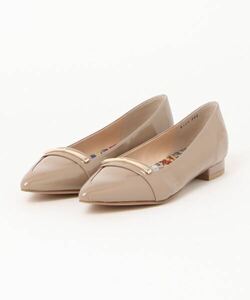 「JILLSTUART shoe」 フラットパンプス 23.0cm ベージュ系その他 レディース