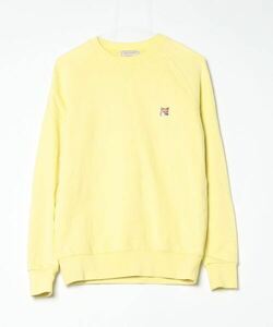 「Maison Kitsune」 スウェットカットソー S レモンイエロー メンズ