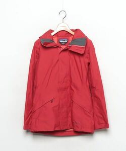 「patagonia」 ワンポイントマウンテンパーカー X-SMALL レッド レディース