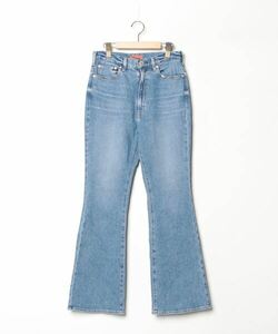 「NEEDBY heritage」 加工ブーツカットデニムパンツ 26 ブルー レディース