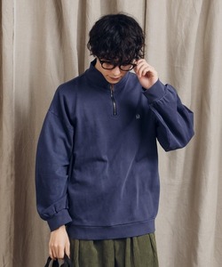 「MUHET」 スウェットカットソー MEDIUM ネイビー レディース