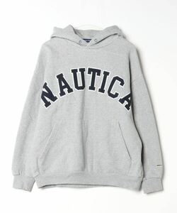 「NAUTICA」 プルオーバーパーカー SMALL グレー メンズ