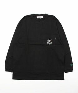 「BEAMS T」 長袖Tシャツ X-LARGE ブラック メンズ