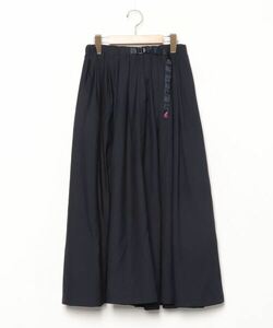 「BEAMS BOY」 ロングスカート ONE SIZE ネイビー レディース