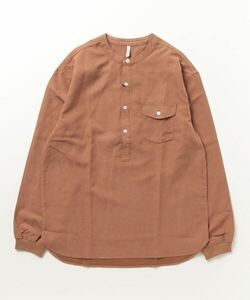 「The DUFFER of ST.GEORGE」 長袖シャツ MEDIUM ブラウン メンズ