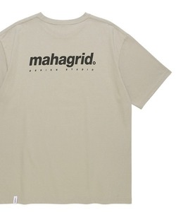 「MAHAGRID」 半袖Tシャツ L ベージュ レディース