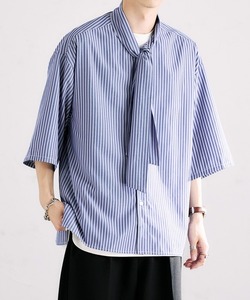 「epnok」 半袖シャツ SMALL ブルー メンズ