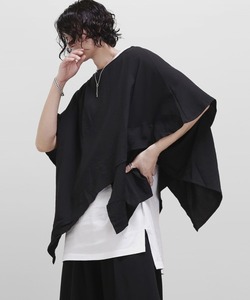 「minsobi」 半袖シャツ FREE ブラック メンズ