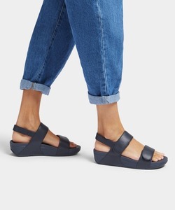 「fitflop」 フラットサンダル US6 ネイビー レディース