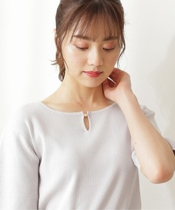 「PROPORTION BODY DRESSING」 半袖ニット FREE グレー レディース