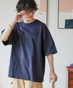 「U.S. POLO ASSN.」 半袖Tシャツ X-LARGE ネイビー メンズ