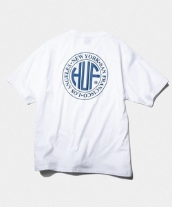 「HUF」 半袖Tシャツ MEDIUM ホワイト メンズ