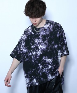 「HARE」 半袖シャツ MEDIUM パープル メンズ